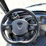 Electric Golf Cart Limo LSV Low Speed Vehicle Six Passenger - 60v Skyline Transporter - Black