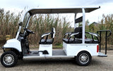 Electric Golf Cart Limo LSV Low Speed Vehicle Six Passenger - 60v Skyline Transporter