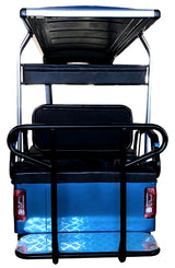 Electric Golf Cart Limo LSV Low Speed Vehicle Six Passenger - 60v Skyline Transporter - Blue