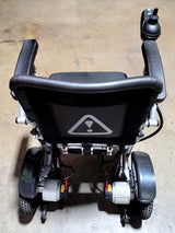 Electric Folding Wheelchair With Optional Remote Motorized & Lithium Battery - Lightweight - Move It 9000 - Silver