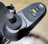 GSI - Electric Folding Wheelchair With Optional Remote Control Motorized & Lithium Battery Powered - Lightweight Aluminum Alloy Frame - Move It 9000