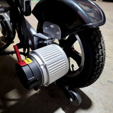GSI - Electric Folding Wheelchair With Optional Remote Control Motorized & Lithium Battery Powered - Lightweight Aluminum Alloy Frame - Move It 9000