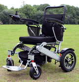 Electric Folding Wheelchair With Optional Remote Control Motorized & Lithium Battery Powered - Lightweight Aluminum Alloy Frame - Move It 9000