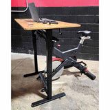 Commercial Cycle Treadmill Desk GT - Indoor Cycling Stationary Bicycle With Electric Adjusting Desk