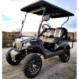 Terminator 48v Electric Golf Cart Four Seater BRAND NEW - Massive Rims/Tires Flip Seat & Optionally Fully Loaded - Black