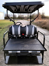 Terminator 48v Electric Golf Cart Four Seater BRAND NEW - Massive Rims/Tires Flip Seat & Optionally Fully Loaded - Black