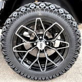 Terminator 48v Electric Golf Cart Four Seater BRAND NEW - Massive Rims/Tires Flip Seat & Optionally Fully Loaded - White