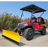 Terminator 48v Electric Golf Cart Four Seater NEW W/PLOW - Massive Rims/Tires & Optionally Fully Loaded