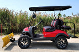 Terminator 48v Electric Golf Cart Four Seater NEW W/PLOW - Massive Rims/Tires & Optionally Fully Loaded