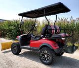 Terminator 48v Electric Golf Cart Four Seater NEW W/PLOW - Massive Rims/Tires & Optionally Fully Loaded