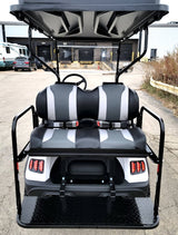 Terminator 48v Electric Golf Cart Four Seater BRAND NEW - Massive Rims/Tires Flip Seat & Optionally Fully Loaded - Black