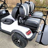Terminator 48v Electric Golf Cart Four Seater BRAND NEW - Massive Rims/Tires Flip Seat & Optionally Fully Loaded - White