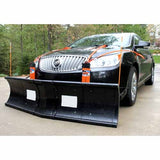 75” Lightweight V-Plow for your Car Strap On Snow Plow For Vehicle