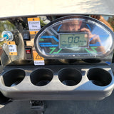 6 Passenger WildCat 48v Electric Golf Cart Limo LSV Low Speed Vehicle Six Seater - 48v - Blue - BD600