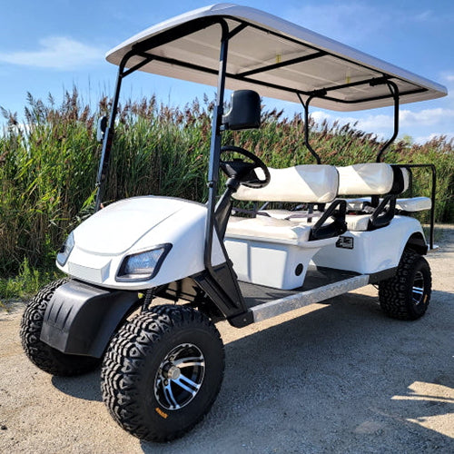 6 Passenger WildCat 48v Electric Golf Cart Limo LSV Low Speed
