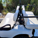 6 Passenger WildCat 48v Electric Golf Cart Limo LSV Low Speed Vehicle Six Seater - 48v - White - BD600