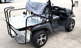 Brand New Gas Golf Cart UTV Hybrid Linhai Big Hammer 200 GVX Side by Side UTV With Custom Rims/Tires - Gray