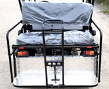 Brand New Gas Golf Cart UTV Hybrid Linhai Big Hammer 200 GVX Side by Side UTV With Custom Rims/Tires - Gray
