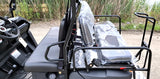 Brand New Gas Golf Cart UTV Hybrid Linhai Big Hammer 200 GVX Side by Side UTV With Custom Rims/Tires - Gray