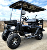 Brand New 48v Electric Golf Cart Lifted & Loaded eMACHINE - Black