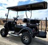 Brand New 48v Electric Golf Cart Lifted & Loaded eMACHINE - Black
