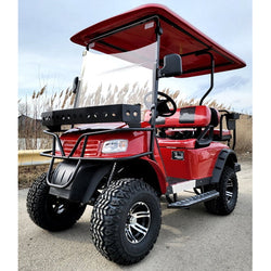 Brand New 48v Electric Golf Cart Lifted & Loaded eMACHINE - RED