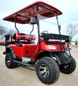 Brand New 48v Electric Golf Cart Lifted & Loaded eMACHINE - RED