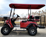 Brand New 48v Electric Golf Cart Lifted & Loaded eMACHINE - RED