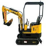 Mini Excavator Digger Tuff-Lift Rubber Track Digger Briggs & Stratton Gas Engine EPA Certified - AGT-YM-12