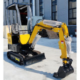 Mini Excavator Digger Tuff-Lift Rubber Track Digger Briggs & Stratton Gas Engine EPA Certified - AGT-YM-12