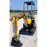 Mini Excavator Digger Tuff-Lift Rubber Track Digger Briggs & Stratton Gas Engine EPA Certified - AGT-YM-12